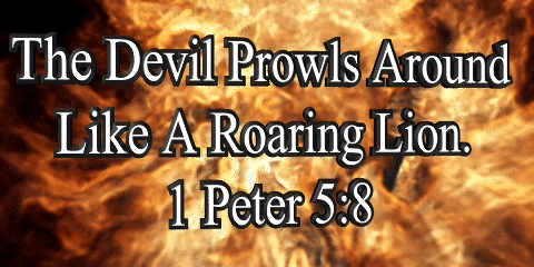 Free 1 Peter 5:8 video and Jpeg